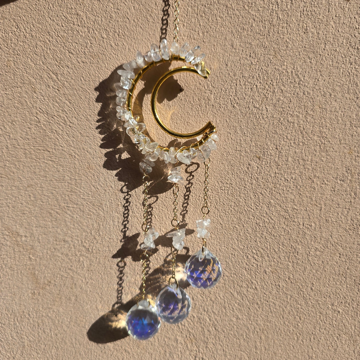 Small Crescent Moon Suncatcher