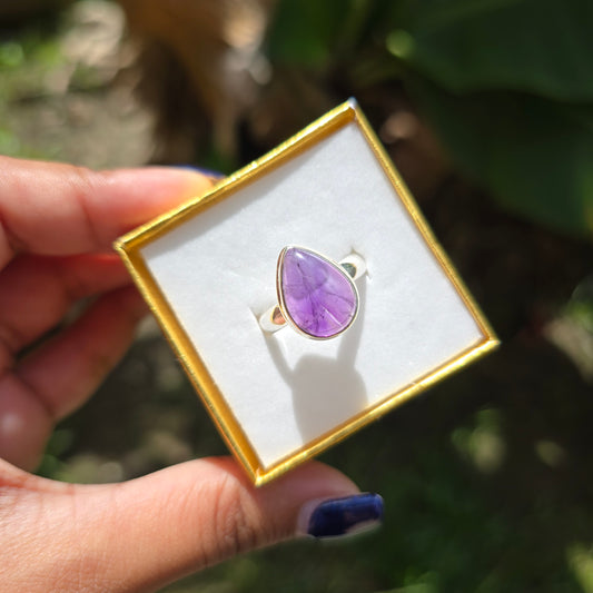 Amethyst Ring - Size 8