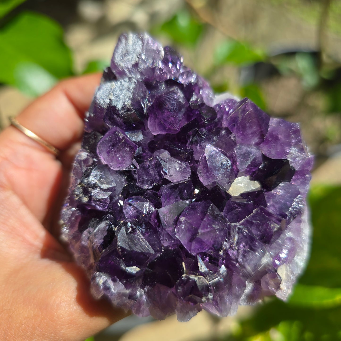 Self-Standing Amethyst Cubase Cluster No 2