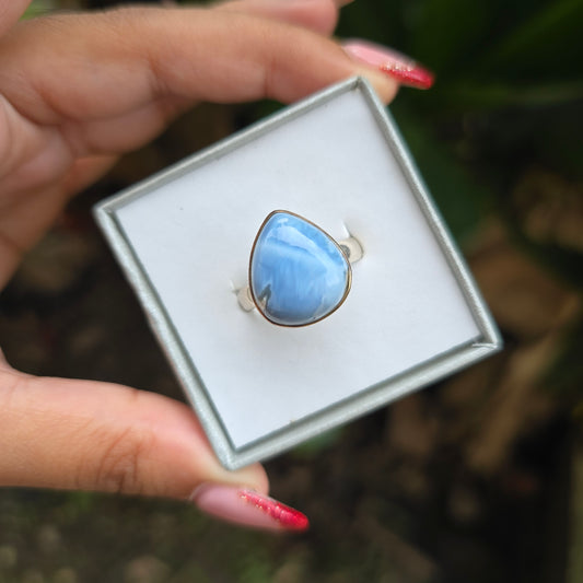 Owyhee Opal Ring - Size 8