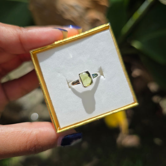 Peridot Ring - Size 7.5