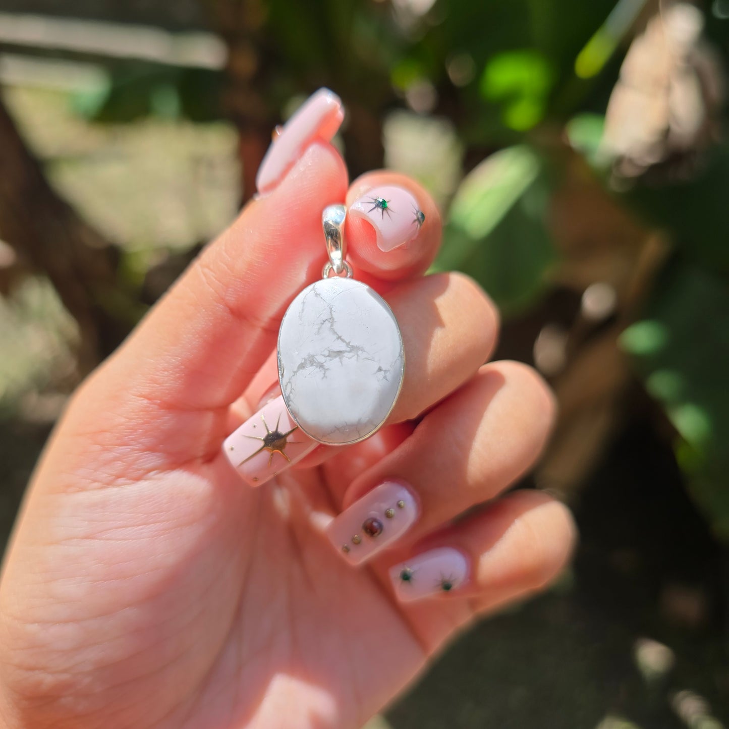 Howlite Pendant