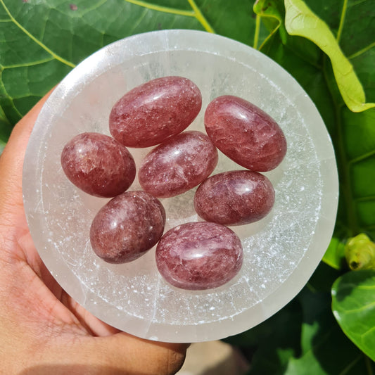 Strawberry Quartz Tumbled Stone
