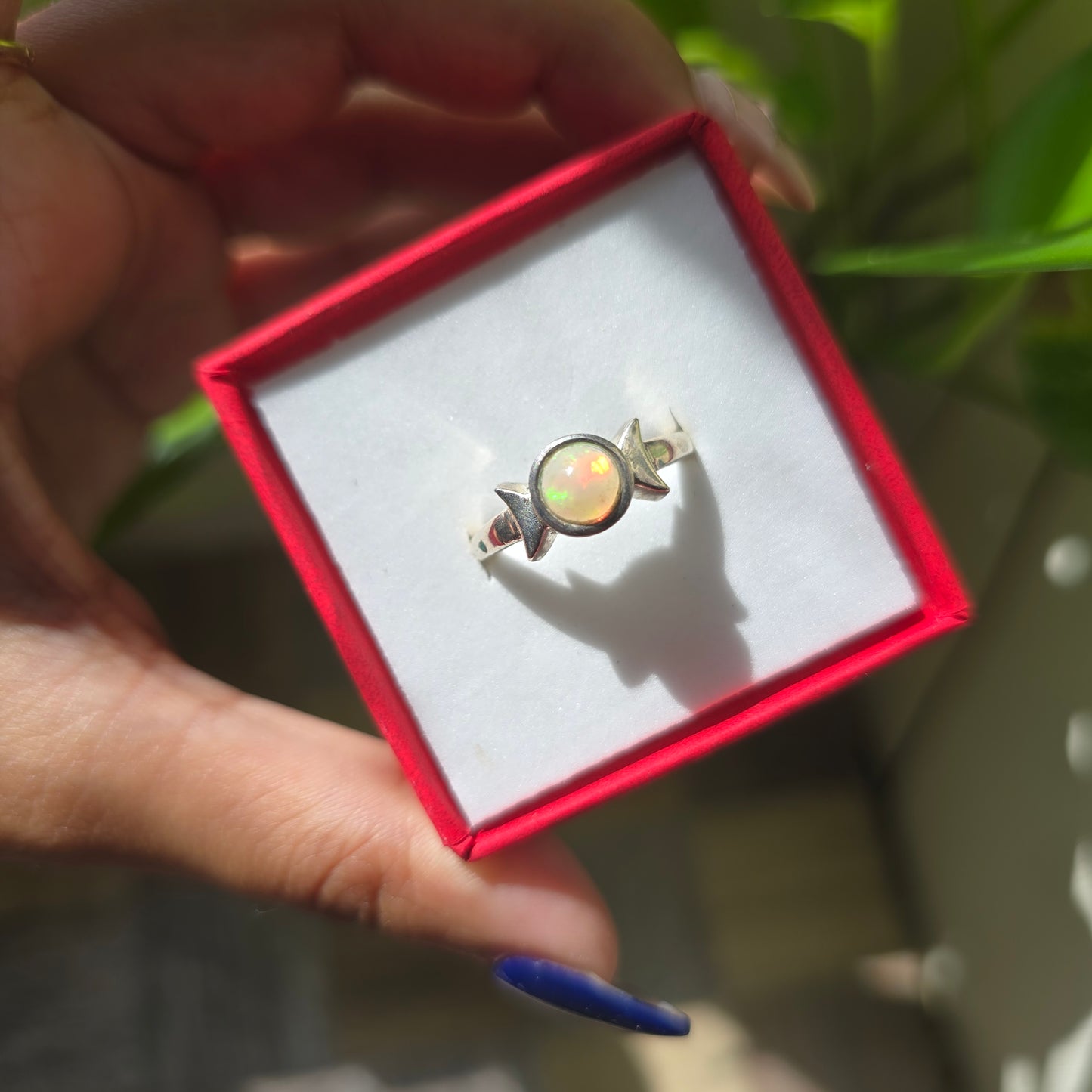Ethiopian Opal Ring - Size 6