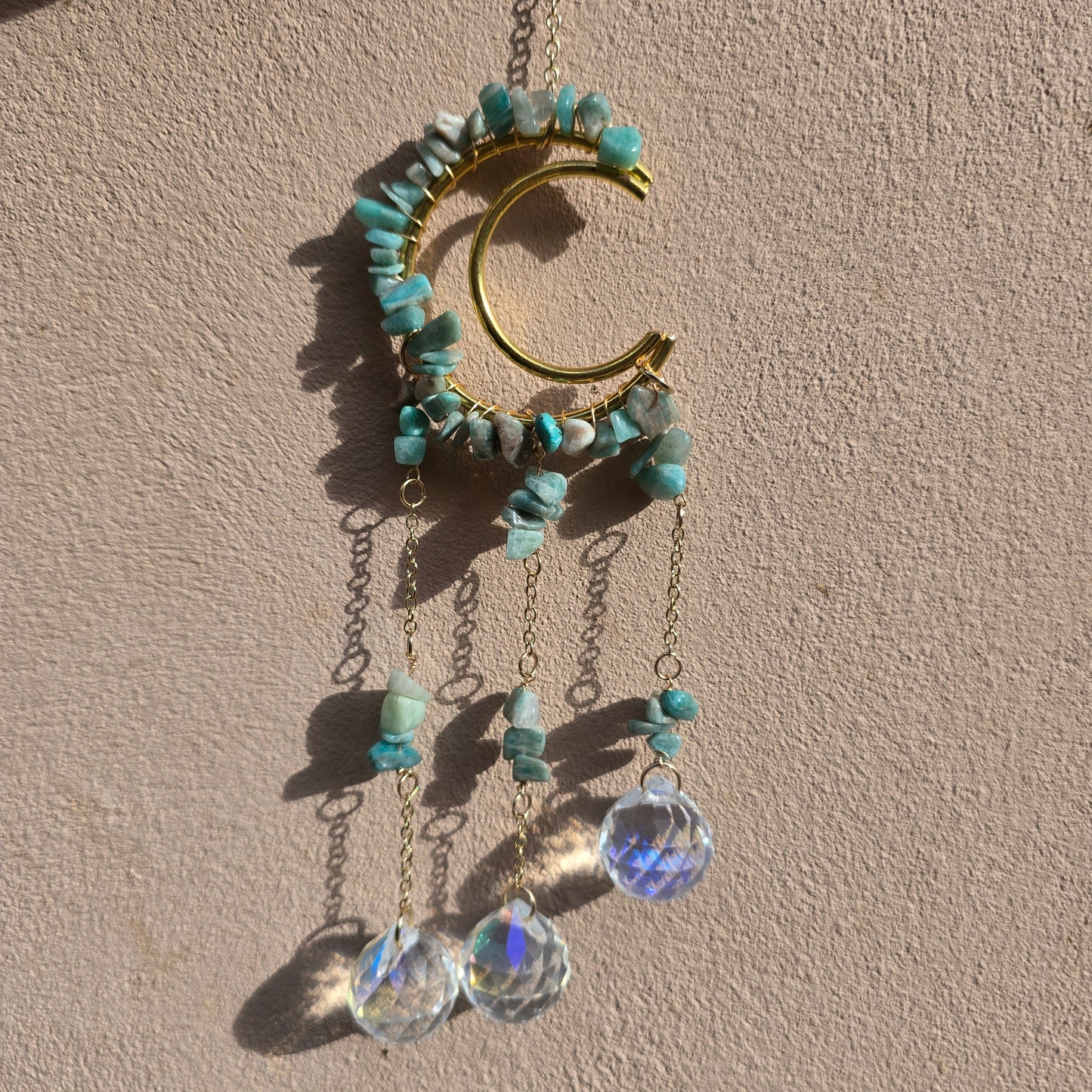Small Crescent Moon Suncatcher