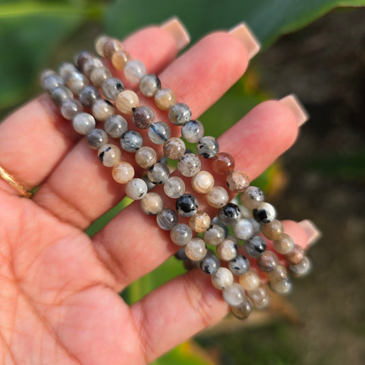 Tanzanian Sunstone Gemstone Bracelet