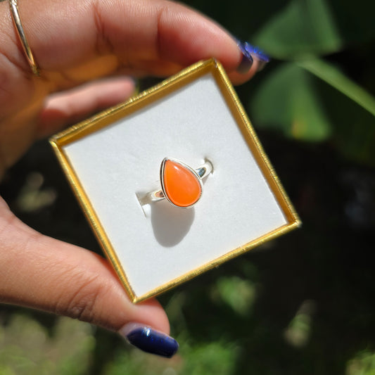 Carnelian Ring - Size 6