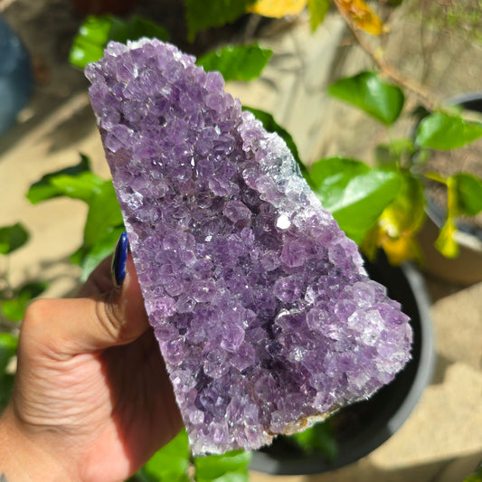 Self-Standing Amethyst Cubase Cluster No 11