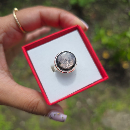 Hypersthene Ring - Size 6.5