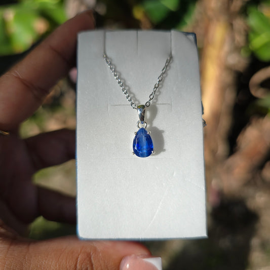 Blue Kyanite Pendant