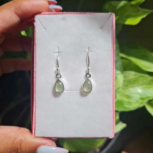 Green Kyanite Earrings