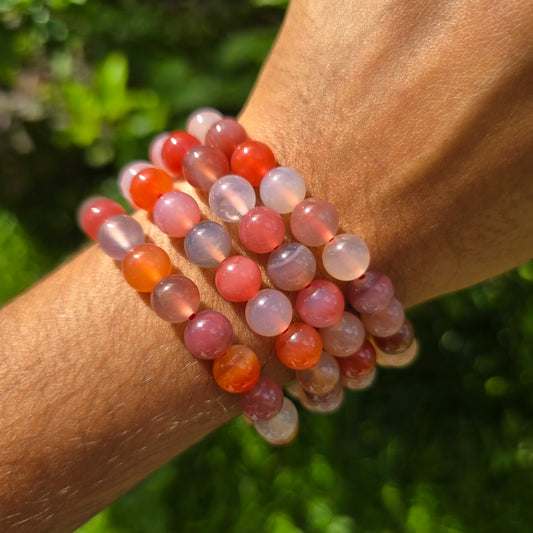 Yuan Yuan Agate Gemstone Bracelet