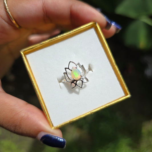 Ethiopian Opal Ring - Size 5