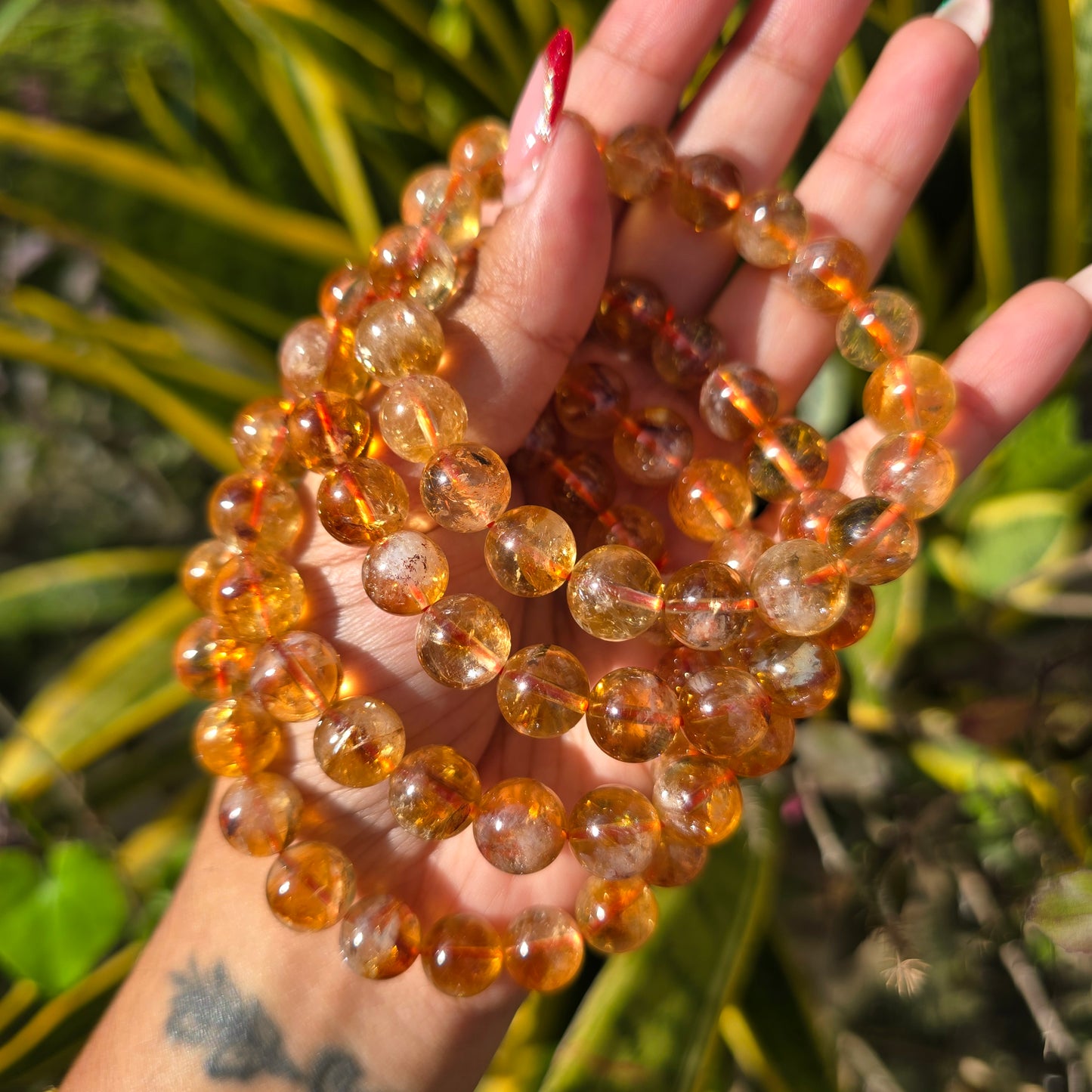 Citrine Gemstone Bracelet