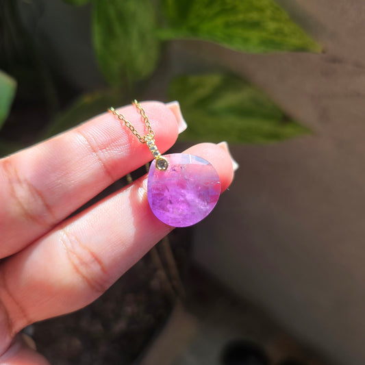 Dainty Amethyst Pendant