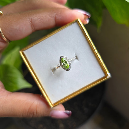 Peridot Ring - Size 10