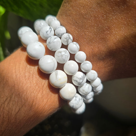 Howlite Gemstone Bracelet