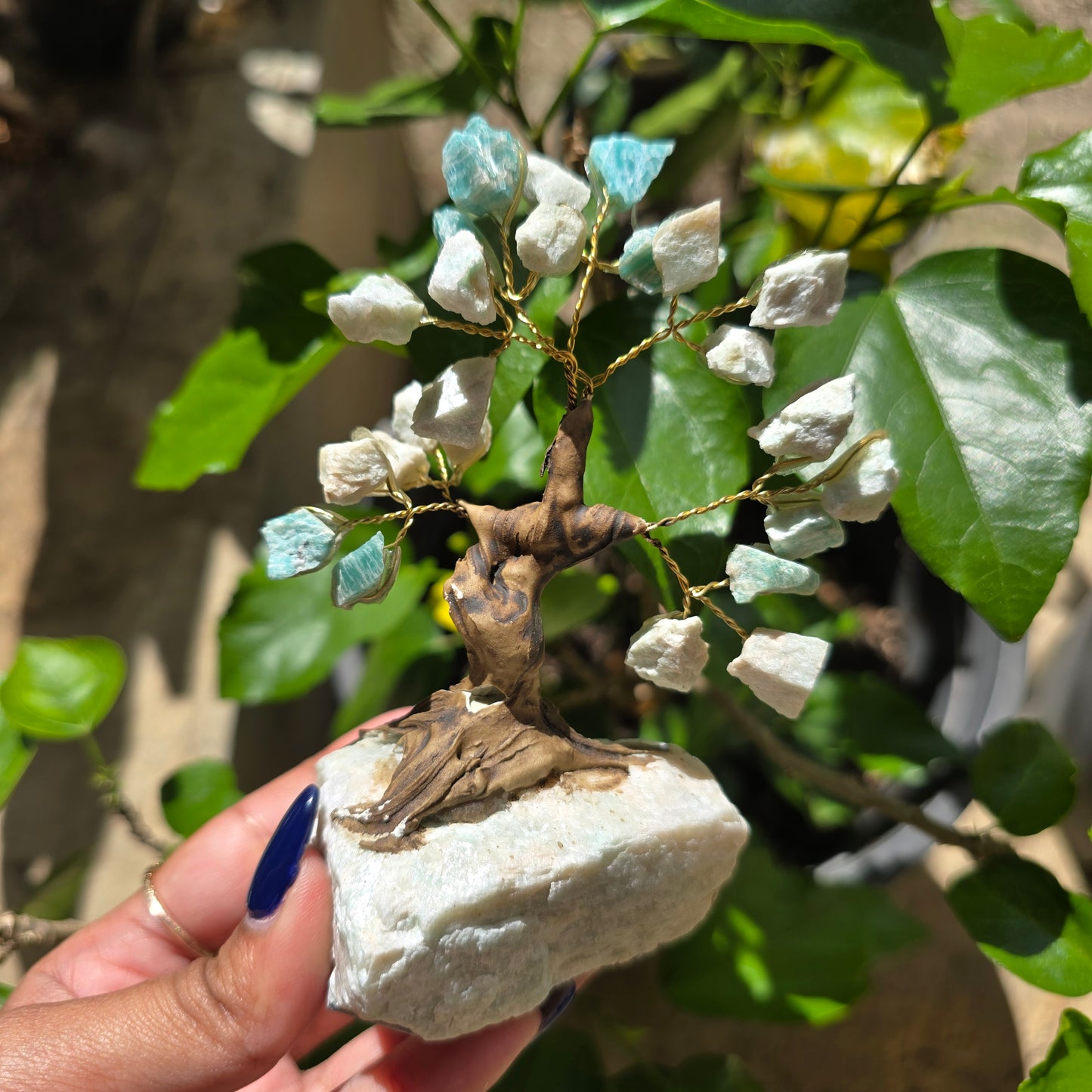 Amazonite Gemstone Tree