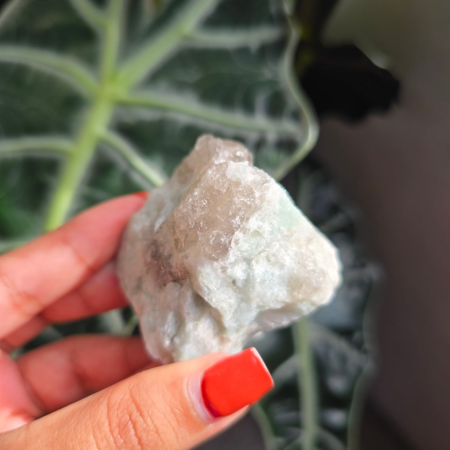 Raw Smoky Amazonite Gemstone Chunk