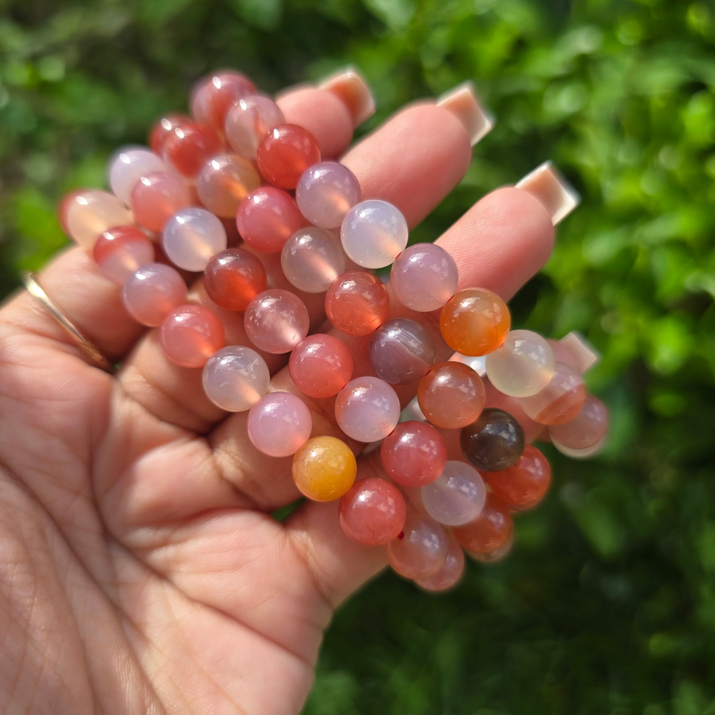 Yuan Yuan Agate Gemstone Bracelet