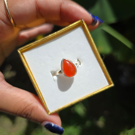 Carnelian Ring - Size 6