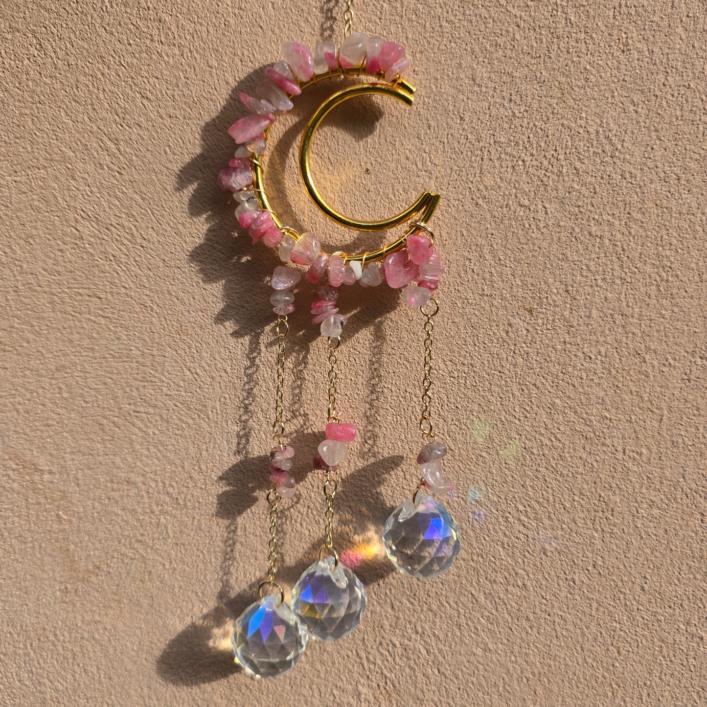 Small Crescent Moon Suncatcher