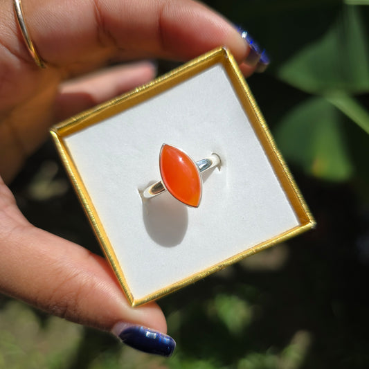 Carnelian Ring - Size 9