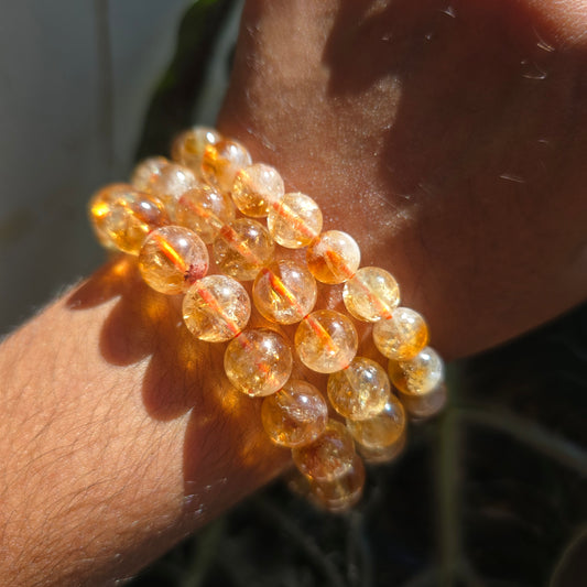 Citrine Gemstone Bracelet