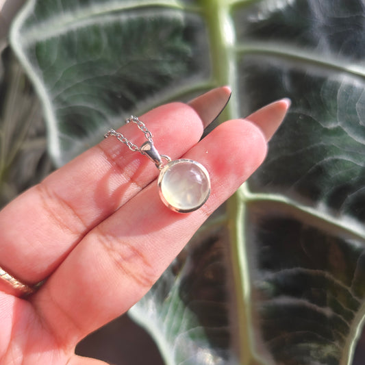Prehnite Pendant