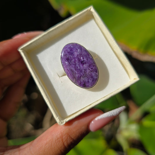 Charoite Ring - Size 5