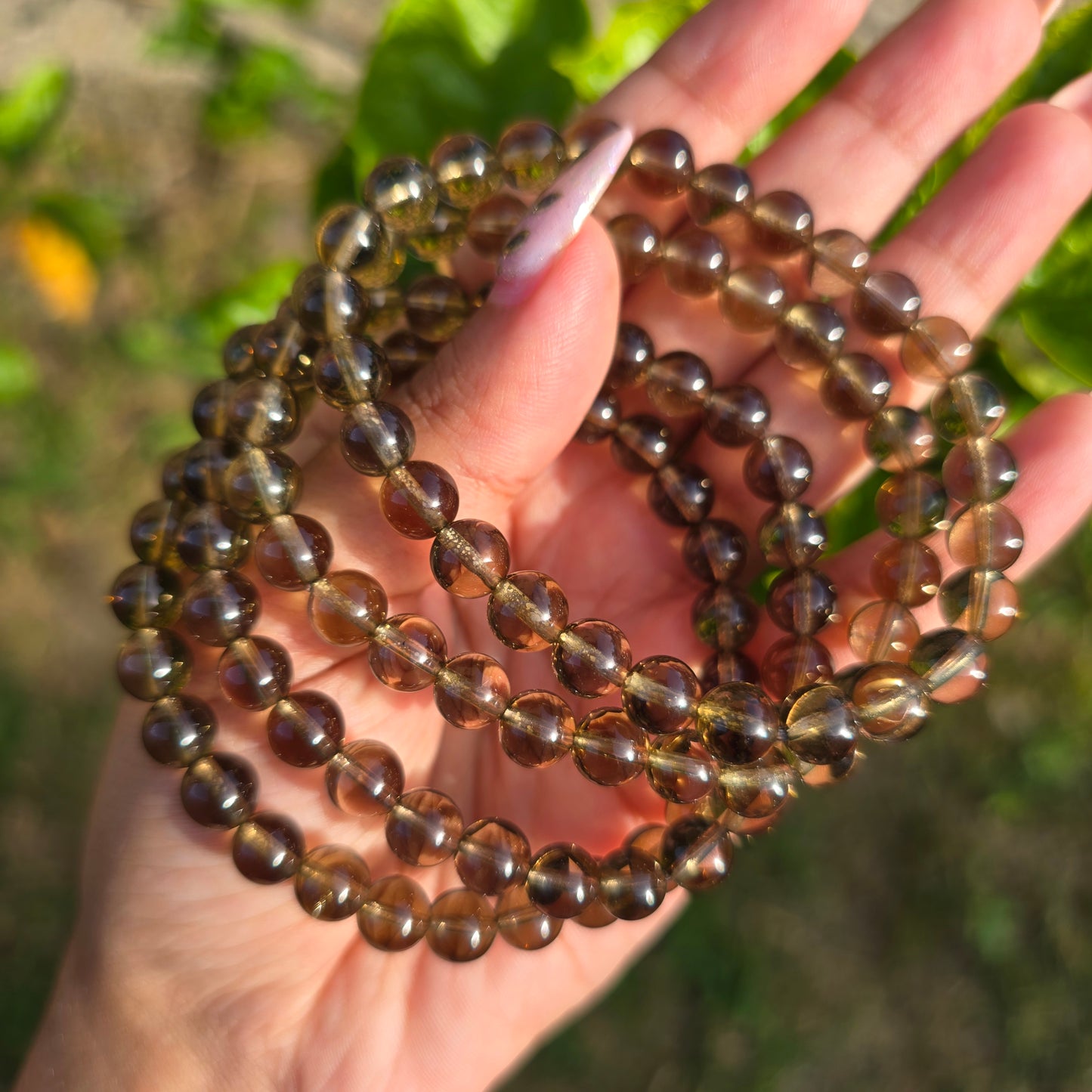Smoky Citrine Gemstone Bracelet