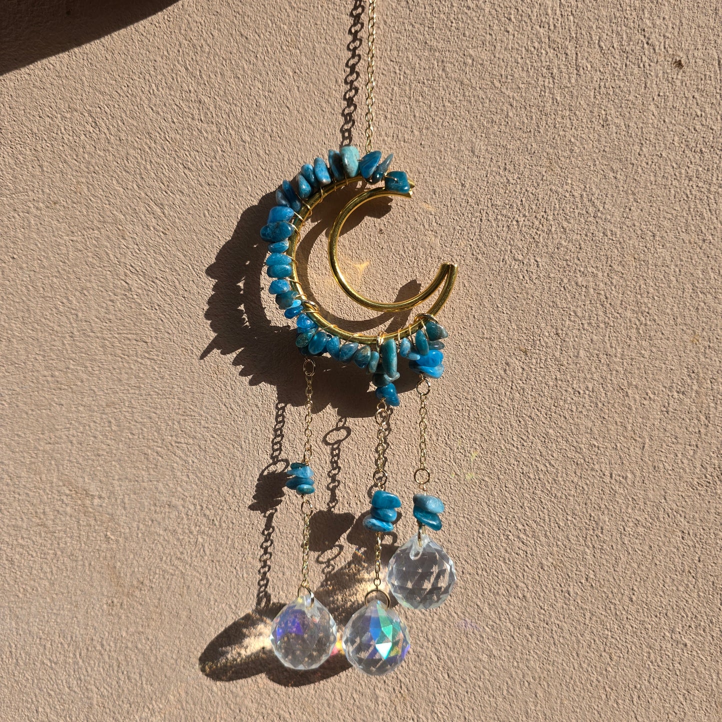 Small Crescent Moon Suncatcher