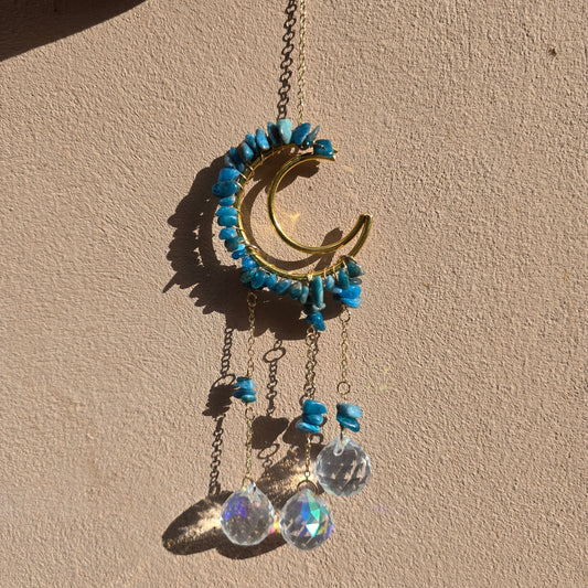 Small Crescent Moon Suncatcher