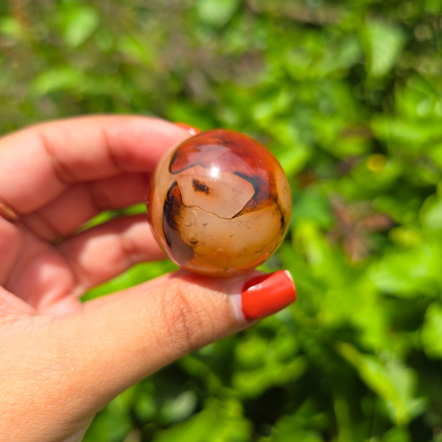 Small Sardonyx Gemstone Sphere