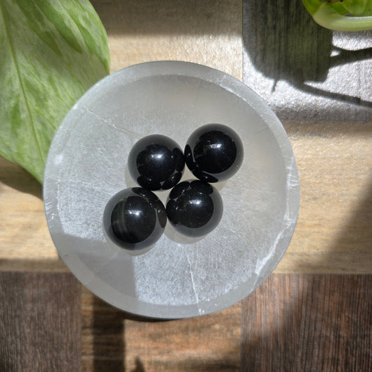 Mini Rainbow Obsidian Gemstone Sphere
