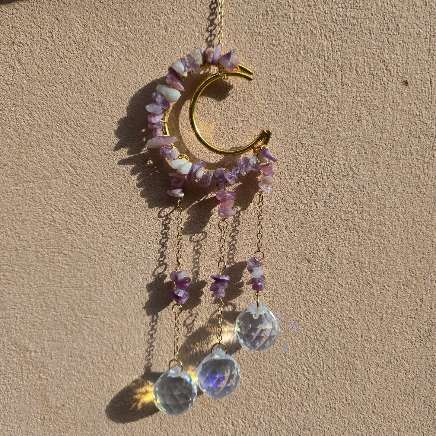 Small Crescent Moon Suncatcher