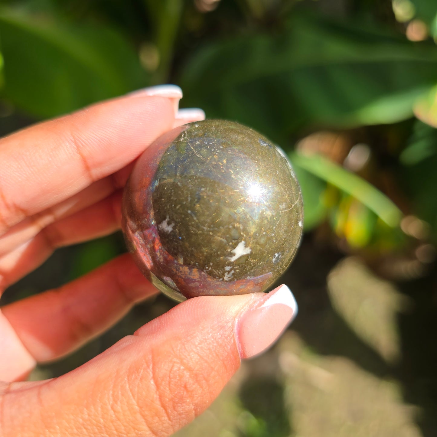 Pyrite Gemstone Sphere