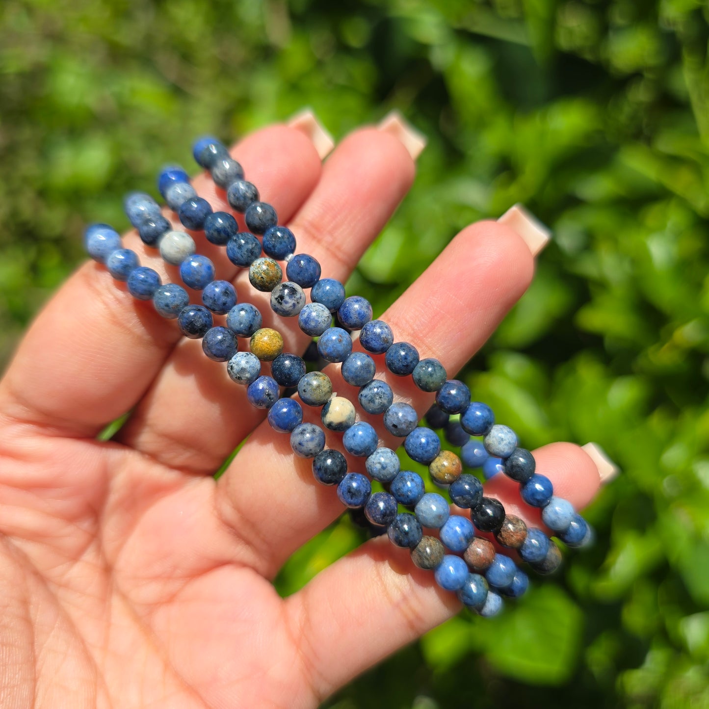 Dumortierite Gemstone Bracelet
