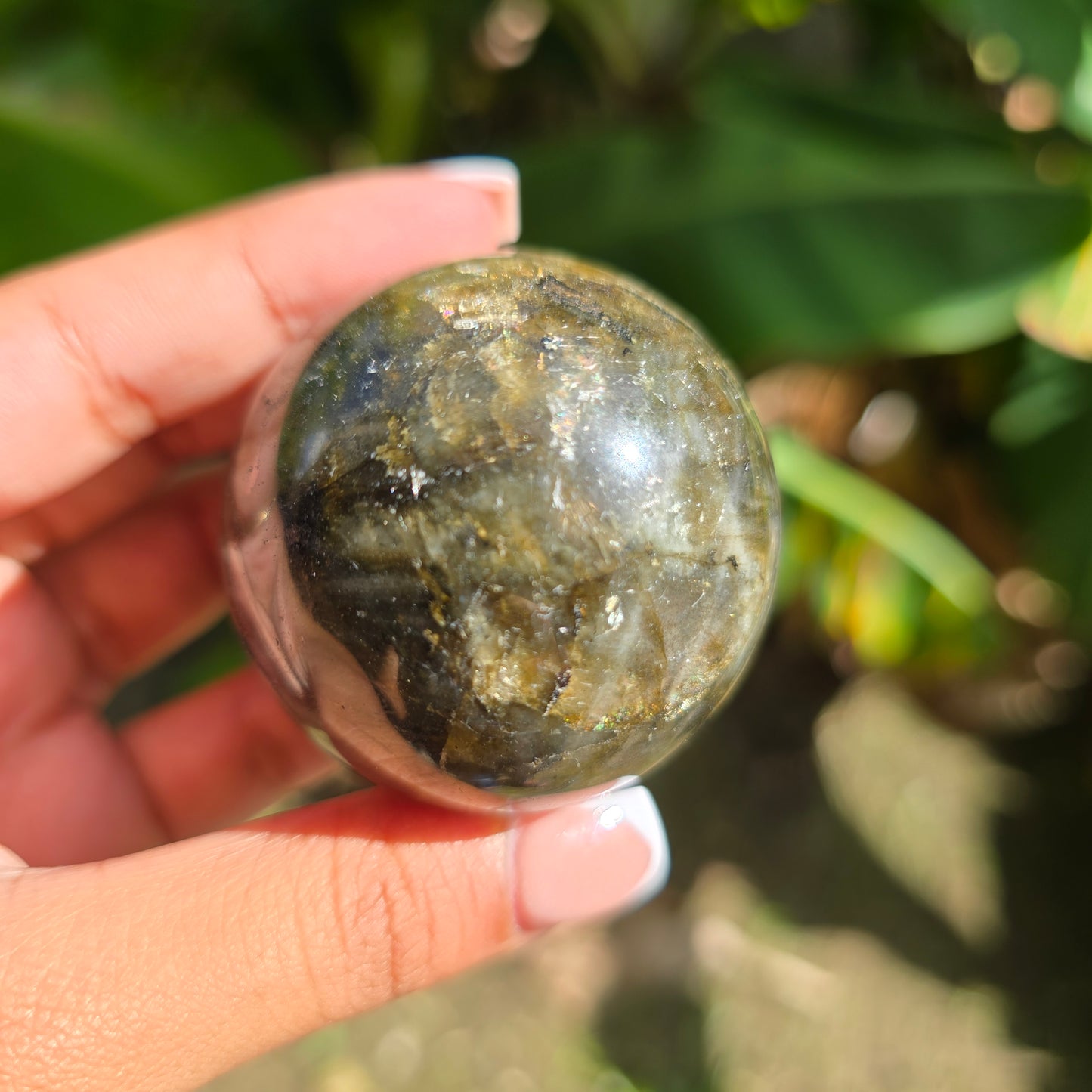 Labradorite Gemstone Sphere