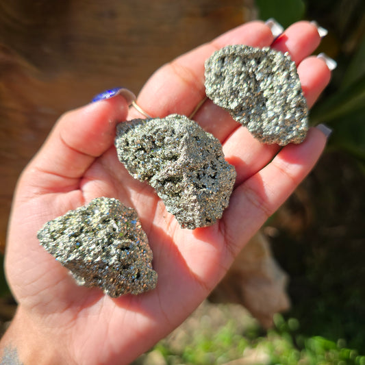 Raw Pyrite Chunk