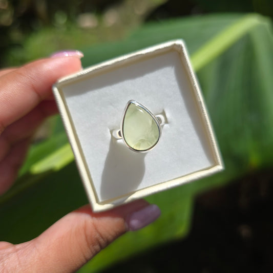 Prehnite Ring - Size 7