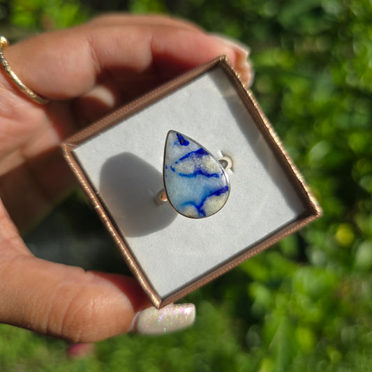 Afghanite Gemstone Ring - Size 10