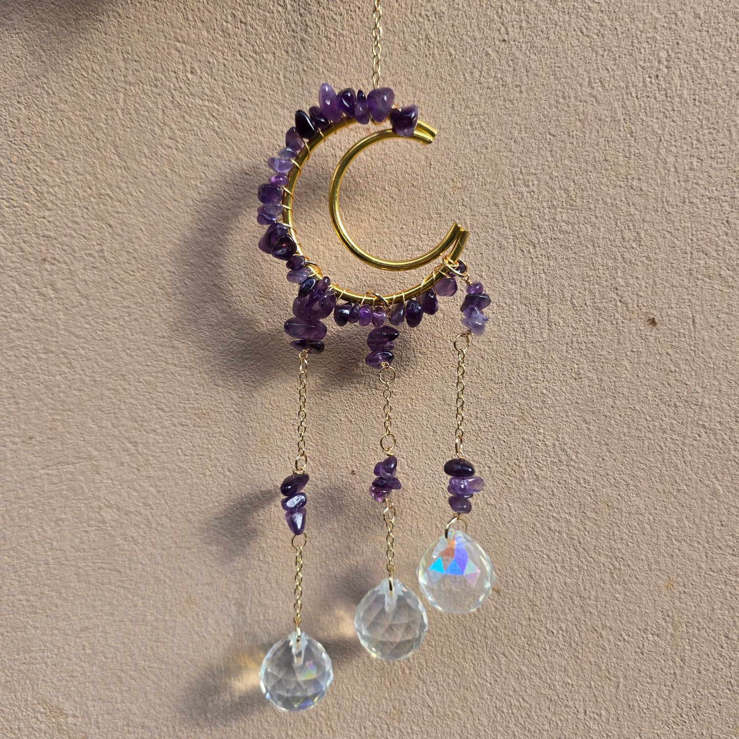 Small Crescent Moon Suncatcher