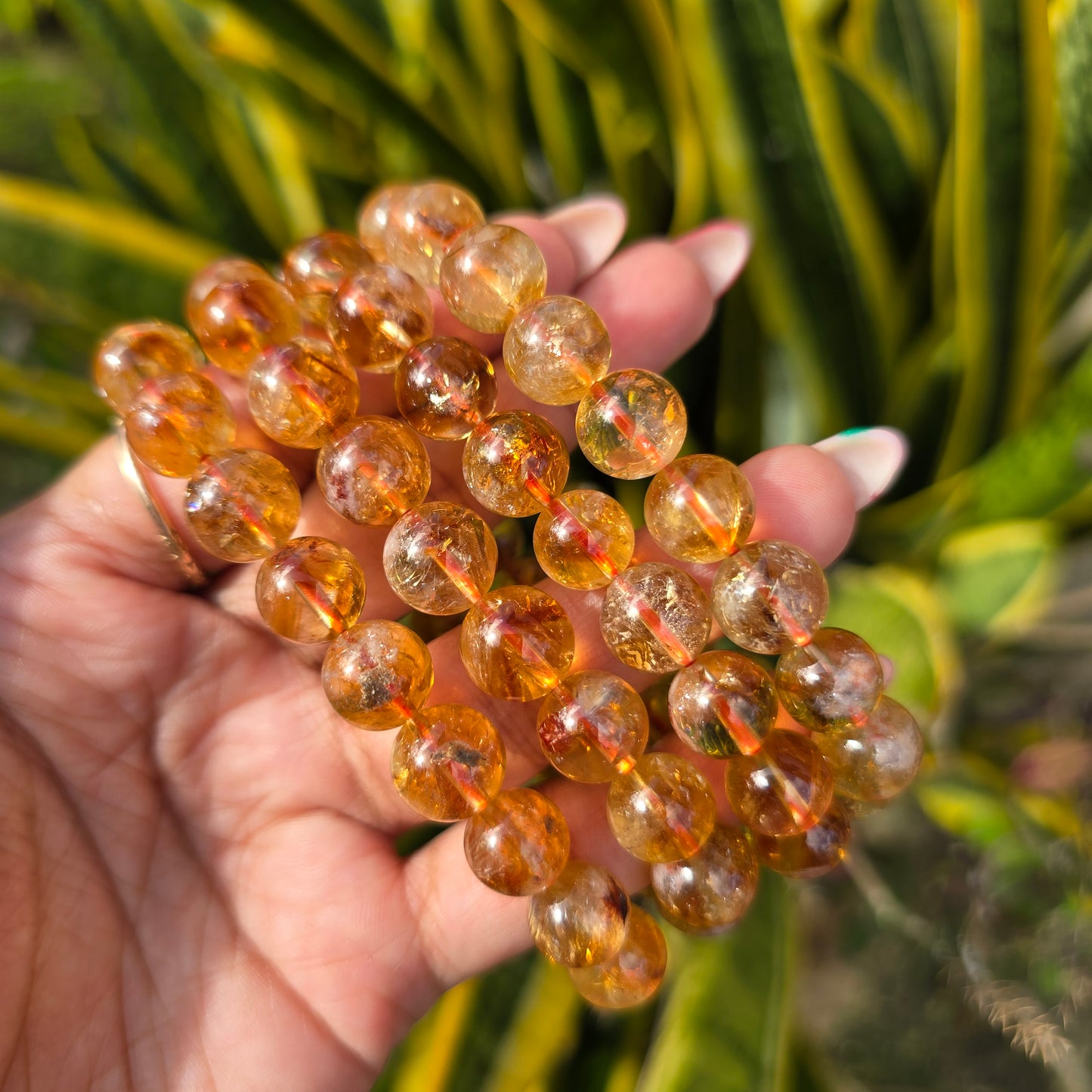 Citrine Gemstone Bracelet