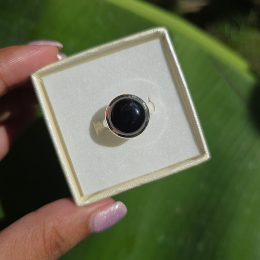 Onyx Ring - Size 7