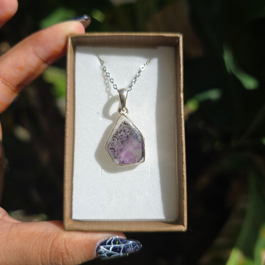 Amethyst Trapiche Pendant
