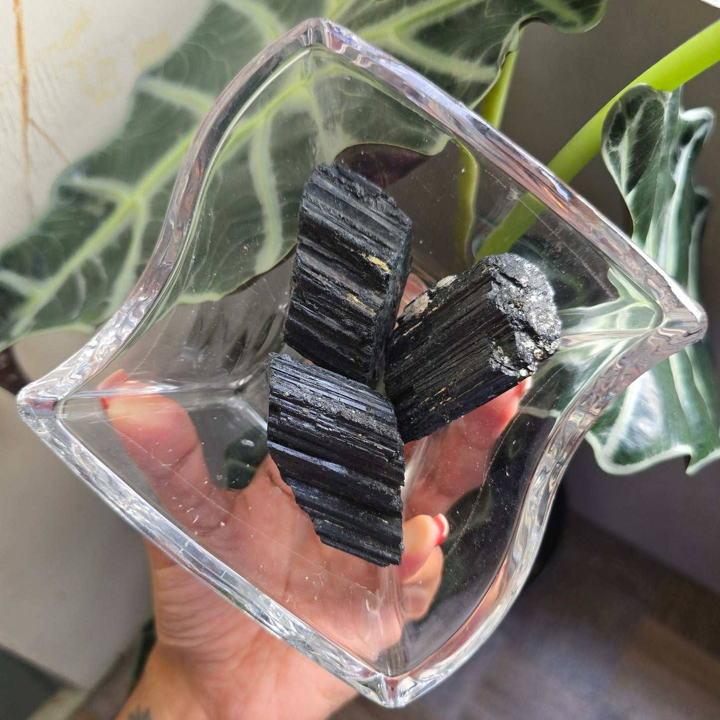 Raw Black Tourmaline Gemstone Chunk