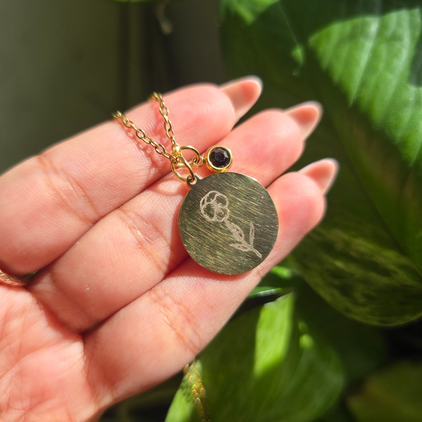 Birth Flower Necklaces