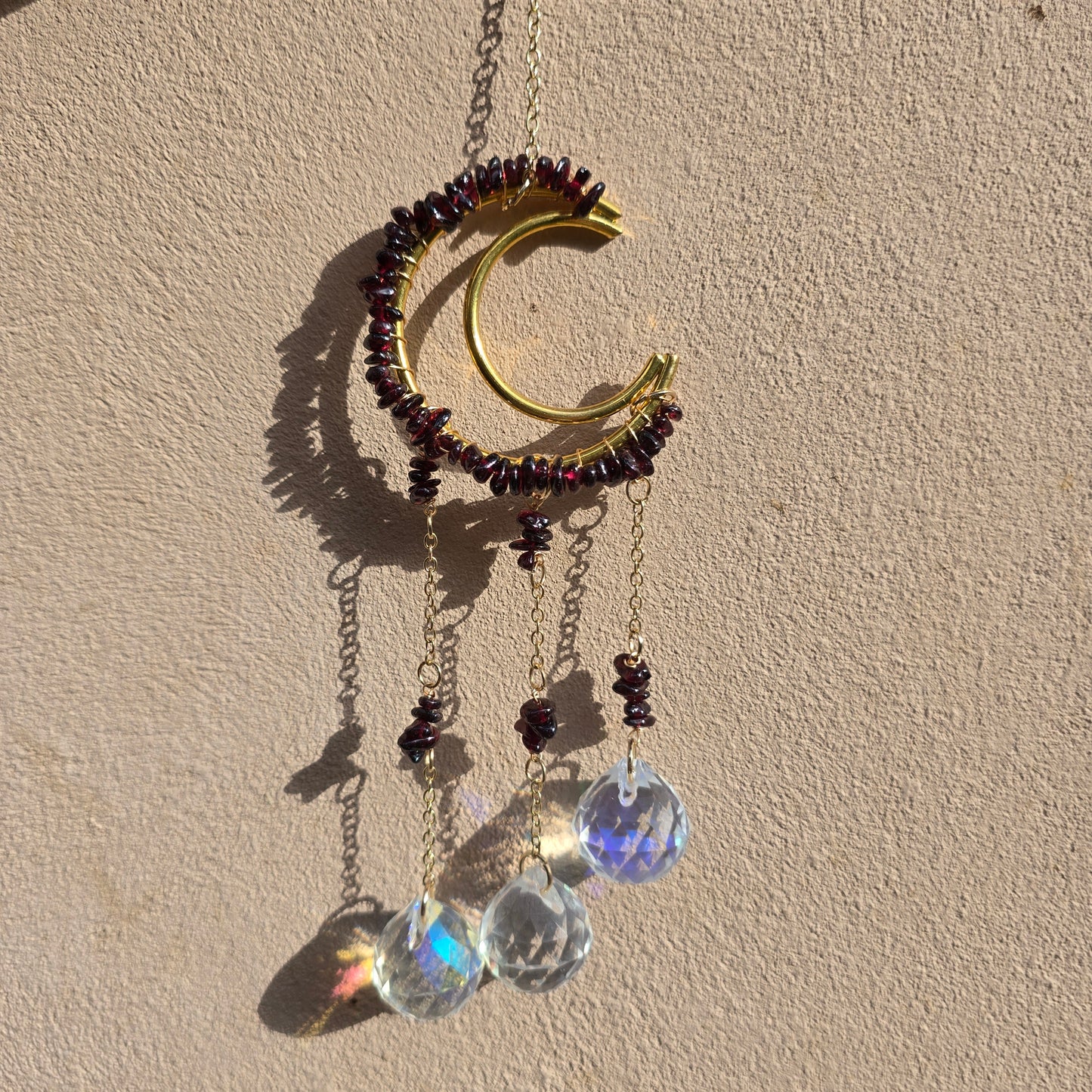 Small Crescent Moon Suncatcher