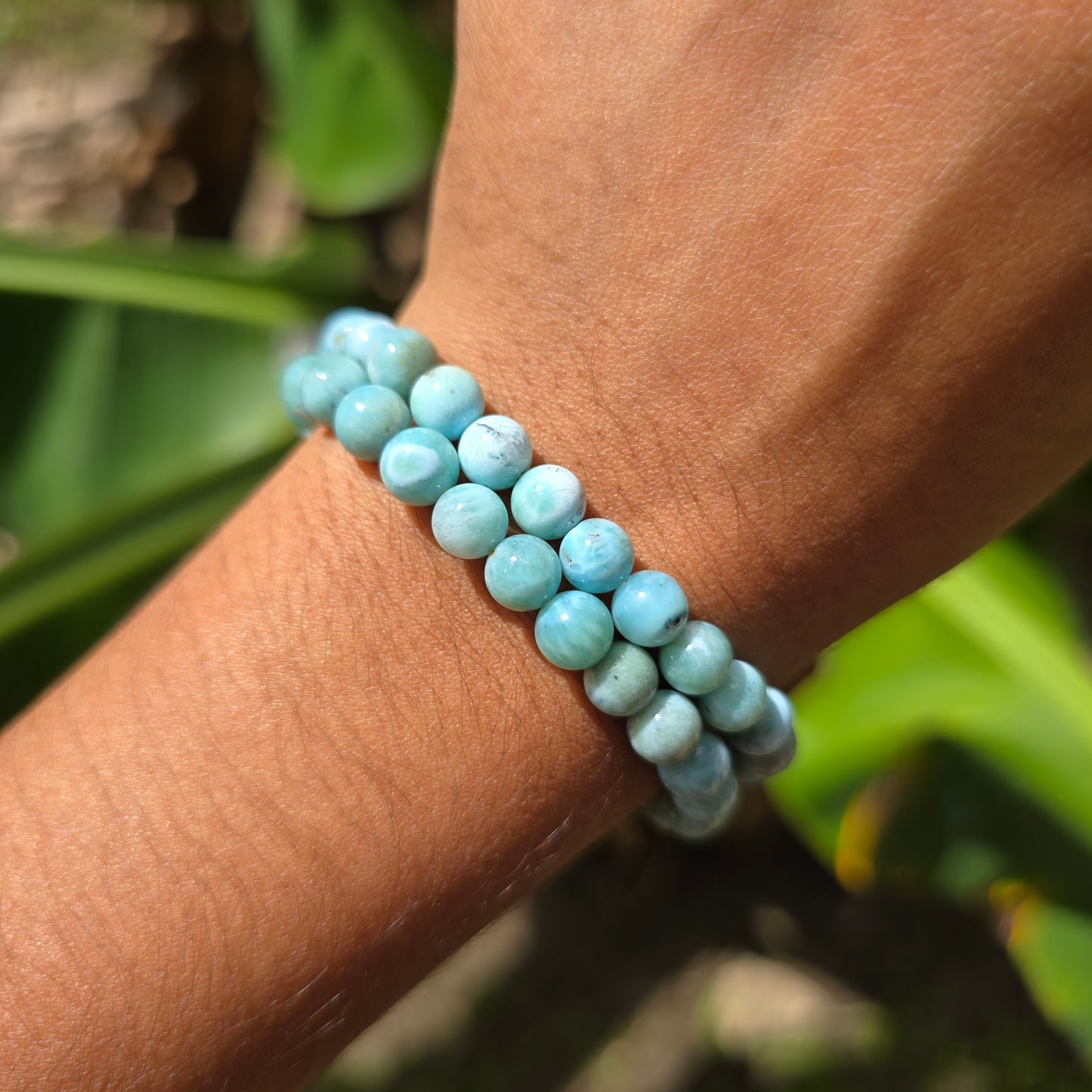 Larimar Gemstone Bracelet